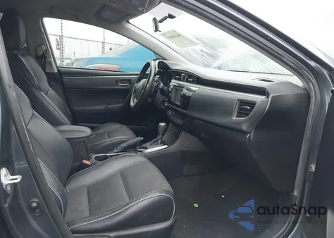 2015 Toyota Corolla S Plus из США, поврежденный, VIN 5YFBURHE0FP264478